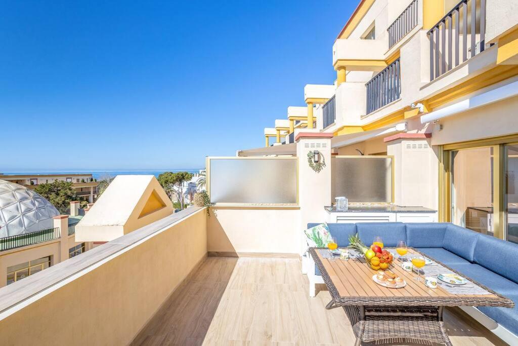 Oleholidays 535 Romana Playa Con Vistas Al Mar Marbella Kültér fotó