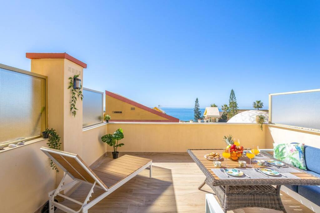 Oleholidays 535 Romana Playa Con Vistas Al Mar Marbella Kültér fotó