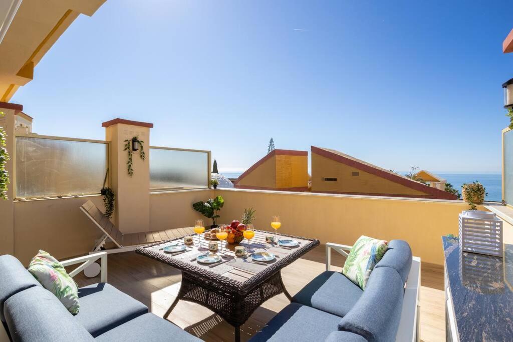 Oleholidays 535 Romana Playa Con Vistas Al Mar Marbella Kültér fotó